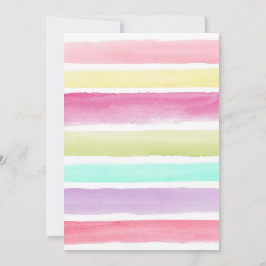 Flamingo Pool Party Einladung Tropischer Pool Schw (Rückseite)