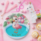Flamingo Pool Party! Pappteller (Party)