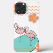 Flamingo Poolside Case-Mate iPhone Hülle (Rückseite)