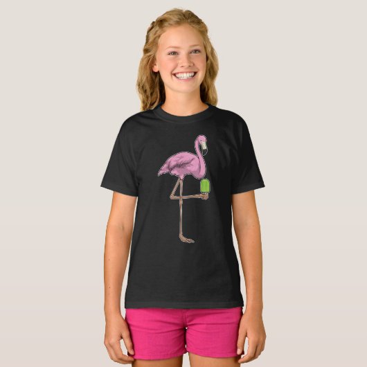 Flamingo Popsicle T-Shirt (Vorne ganz)