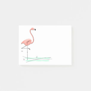 Flamingo Post-it Klebezettel