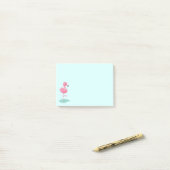 Flamingo Post-it Notes Klebezettel (Auf Schreibtisch)