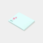 Flamingo Post-it Notes Klebezettel (angewinkelt)