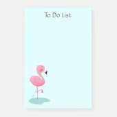 Flamingo Post-it Notes Post-it Klebezettel (Vorderseite)