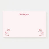 Flamingo Post-it-Notizen Post-it Klebezettel (Vorderseite)