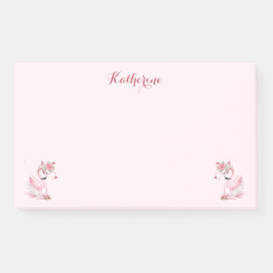 Flamingo Post-it-Notizen Post-it Klebezettel