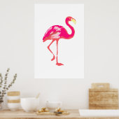 Flamingo Poster (Küche)