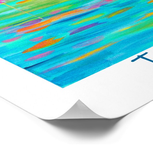 Flamingo Poster (Ecke)