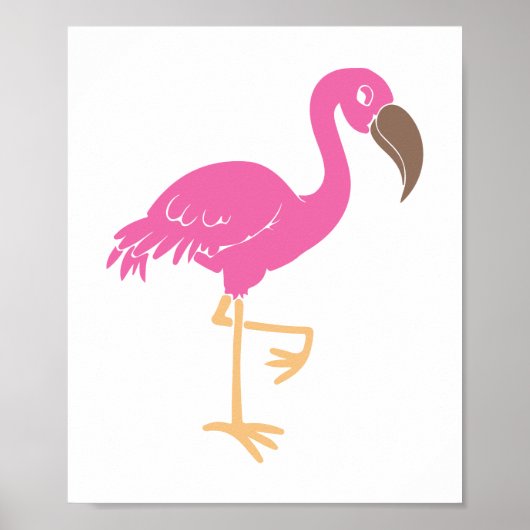 Flamingo Poster (Vorne)