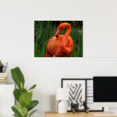 Flamingo Poster (Heimbüro)