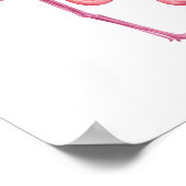 Flamingo Poster (Ecke)