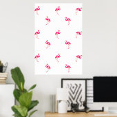 Flamingo Poster (Heimbüro)