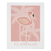 Flamingo Poster (Vorderseite)