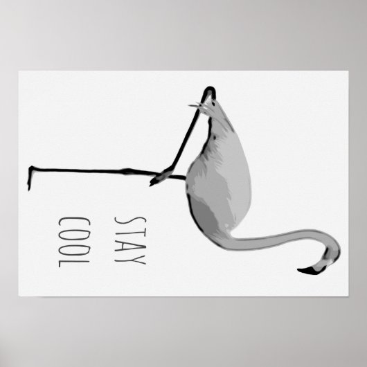 Flamingo Poster #2 (Vorne)