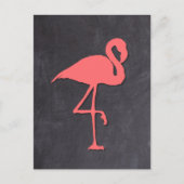 Flamingo Postkarte (Vorderseite)