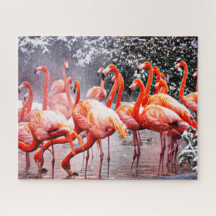 Flamingo-Puzzle Puzzle