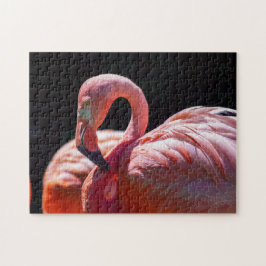 Flamingo-Puzzlespiel Puzzle