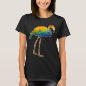 Flamingo Rainbow T-Shirt (Vorderseite)