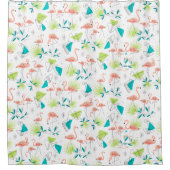 Flamingo-rama Duschvorhang (Vorderseite)