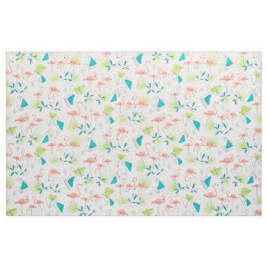 Flamingo-rama Gewebe Stoff (Yard (91,4 cm))