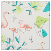 Flamingo-rama Gewebe Stoff (Muster)