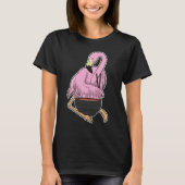 Flamingo Ramen Bowl T-Shirt (Vorderseite)
