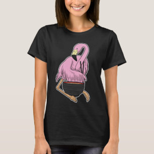 Flamingo Ramen Schale T-Shirt