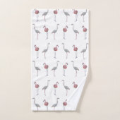Flamingo-Raserei-Badezimmer-Tuch-Set Badhandtuch Set (Handtuch)