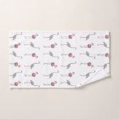 Flamingo-Raserei-Badezimmer-Tuch-Set Badhandtuch Set (Handtuch)