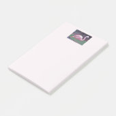 Flamingo Really Pink Post-it Klebezettel (angewinkelt)