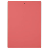 Flamingo Red Klemmbrett (Rückseite)