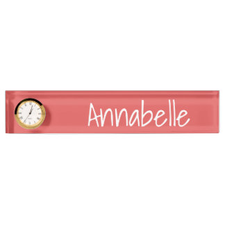 Flamingo Red Namensplakette