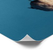 Flamingo Reflection, Laguna Chaxa, Atacama Poster (Ecke)