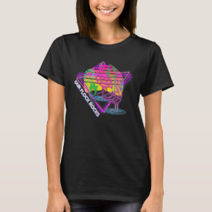 Flamingo Retro Unsere Flock Rocks Vaporwave Light T-Shirt