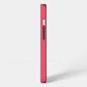 Flamingo rosa Farbbezeichnung Case-Mate iPhone Hül Hülle (Linke Seite)