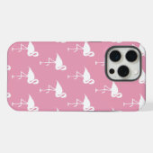 Flamingo Rosa iPhone Hülle (Rückseite (Horizontal))