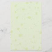 Flamingo rosa tropisches Aquarellpapier Briefpapier (Rückseite)