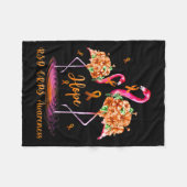 Flamingo Rsd Crps Awareness 1 Fleecedecke (Vorderseite (Horizontal))