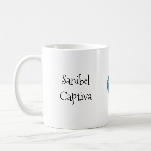 Flamingo - Sanibel Insel und Captiva Florida Kaffeetasse (Links)