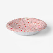 Flamingo Santas Pink Multi Pappteller (Gewinkelt)