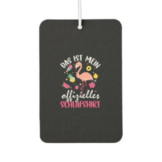 Flamingo Schlafshirt Autolufterfrischer