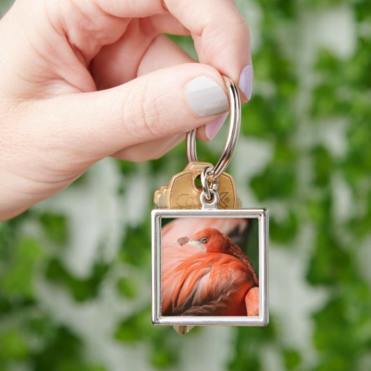 Flamingo Schlüsselanhänger (Hand)