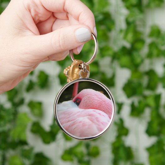 Flamingo Schlüsselanhänger (Hand)