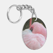 Flamingo Schlüsselanhänger (Vorderseite links)