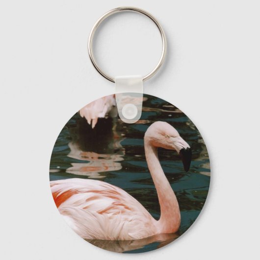 Flamingo Schlüsselanhänger (Vorderseite)