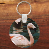 Flamingo Schlüsselanhänger (Vorderseite)