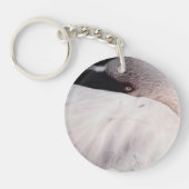 Flamingo Schlüsselanhänger (Vorderseite)