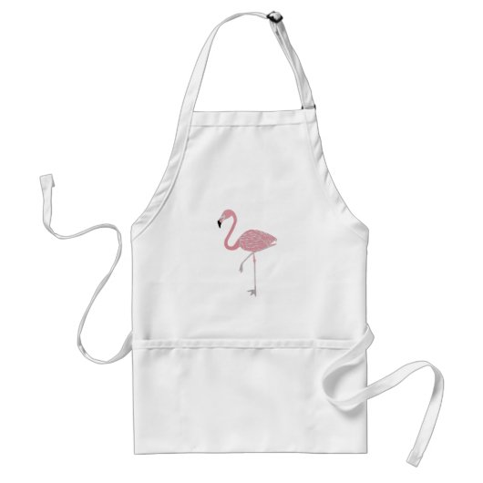 Flamingo-Schürze Schürze (Vorne)