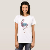 Flamingo Secretary Telephone Office T-Shirt (Vorne ganz)