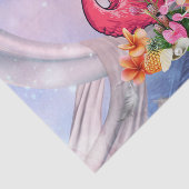 Flamingo Seidenpapier (Ausschnitt)